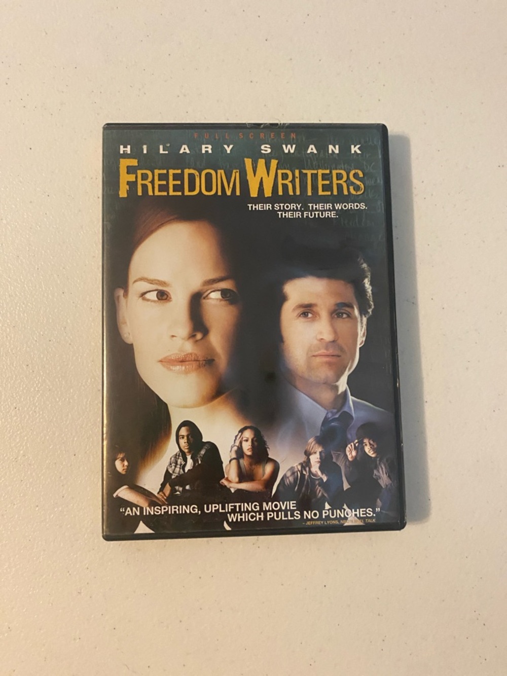 Freedom Writers Movie Fullscreen DVD Hilary Swank